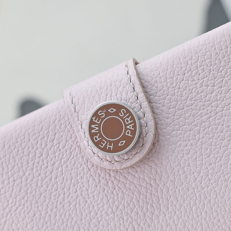 エルメス カードケース 新作 HERMES カードホルダー ローズドラジェ エバーカラー シルバー金具 2627572 エルメス アウトレット 店舗 - 画像 (7)