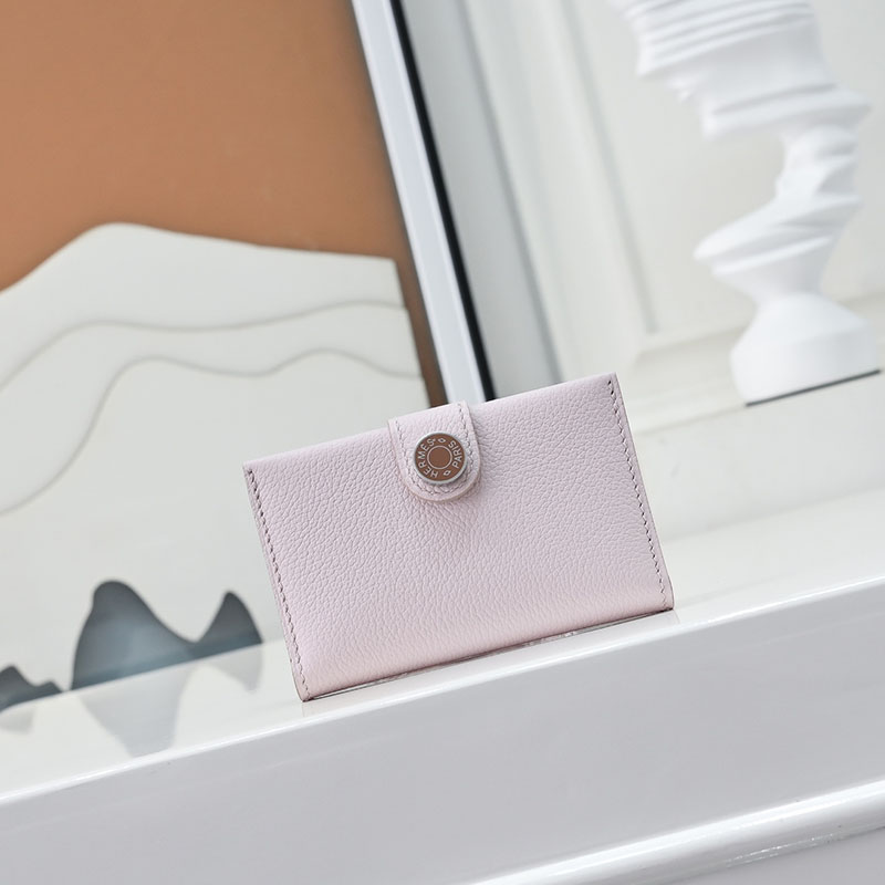 エルメス カードケース 新作 HERMES カードホルダー ローズドラジェ エバーカラー シルバー金具 2627572 エルメス アウトレット 店舗 - 画像 (6)
