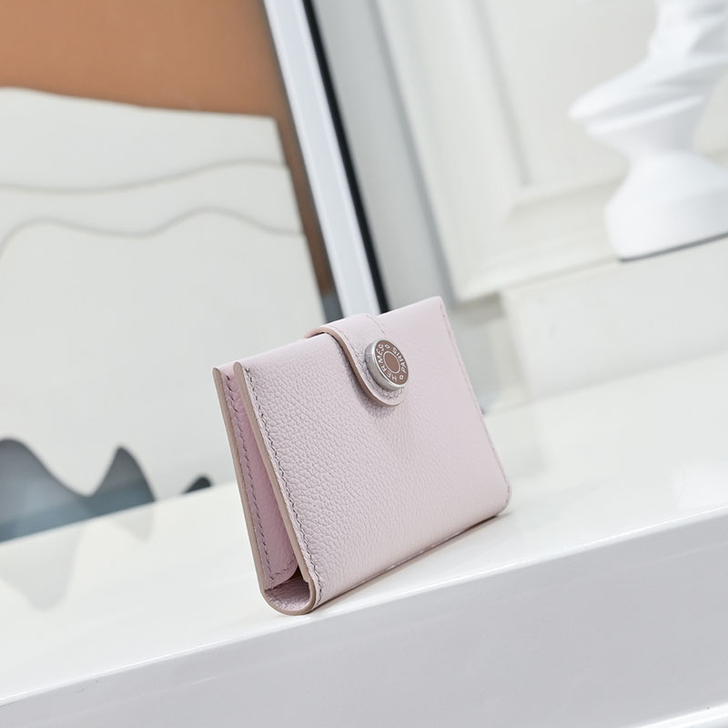 エルメス カードケース 新作 HERMES カードホルダー ローズドラジェ エバーカラー シルバー金具 2627572 エルメス アウトレット 店舗 - 画像 (2)