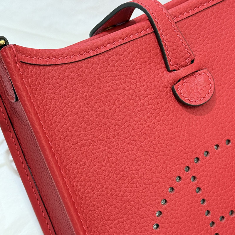 エヴリン tpm ショート HERMES エヴリン TPM ルージュカザック トリヨンクレマンス ゴールド金具 2627650 エルメス 海外通販 - 画像 (8)
