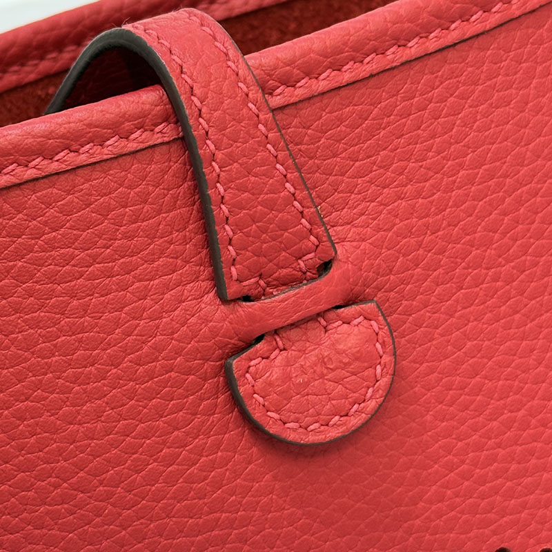 エヴリン tpm ショート HERMES エヴリン TPM ルージュカザック トリヨンクレマンス ゴールド金具 2627650 エルメス 海外通販 - 画像 (6)