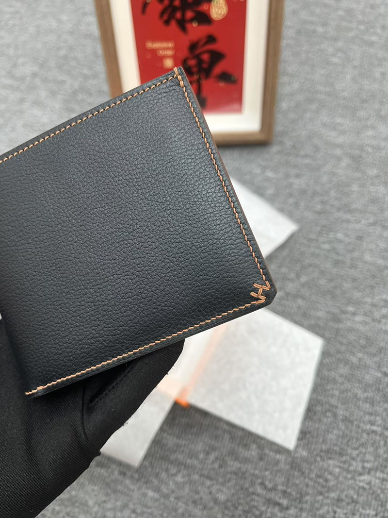H セリエ コンパクト 定価 HERMES 財布 Hセリエ コンパクト 黒 ブラック ヴォー・エヴァーカラー 2627682 エルメス 海外通販 - 画像 (5)