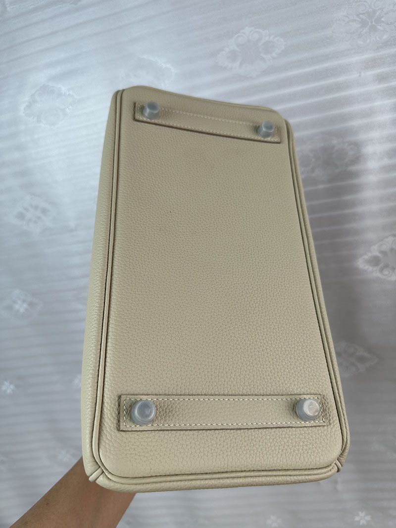 バーキン ヒマラヤ 芸能人 HERMES バーキン30 タッチ クレ/ヒマラヤ トゴ/クロコダイル シルバー金具 2627692 エルメス 海外通販 - 画像 (2)