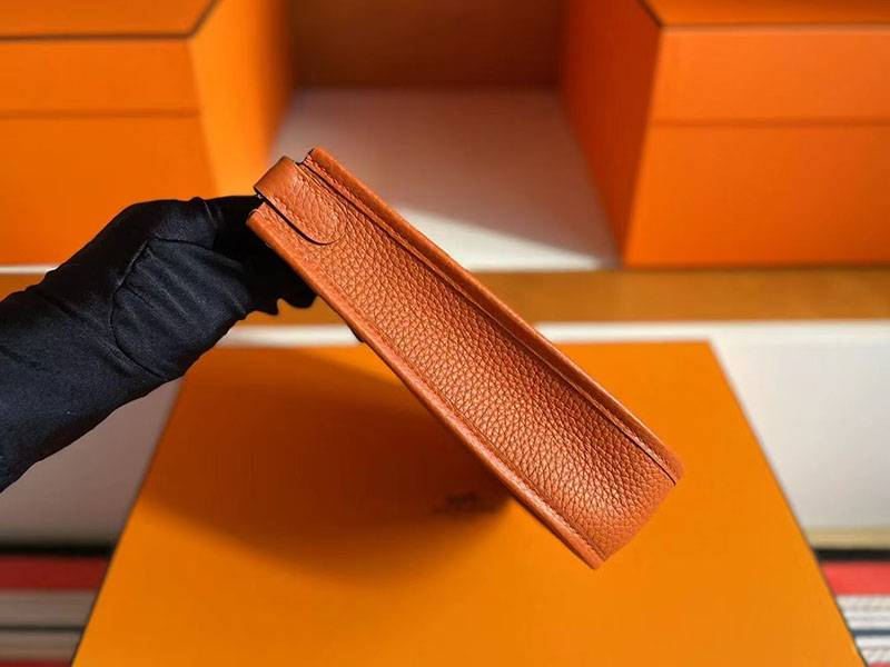 エルメス エヴリン 16 HERMES エヴリン TPM オレンジ トリヨンクレマンス シルバー金具 2627715 エルメス 新作バッグ - 画像 (6)