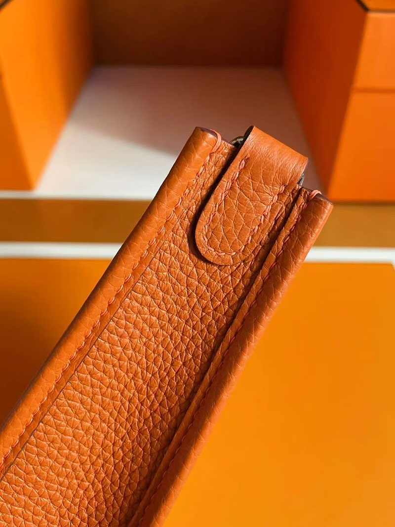 エルメス エヴリン 16 HERMES エヴリン TPM オレンジ トリヨンクレマンス シルバー金具 2627715 エルメス 新作バッグ - 画像 (3)