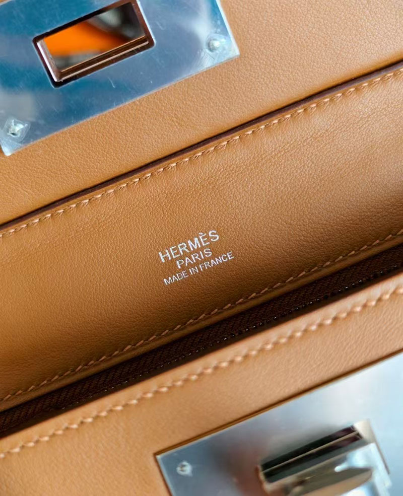 エルメス ヴァン キャトル ミニ HERMES ミニ ヴァンキャトル ゴールド エバーカラー/スイフト シルバー金具 2627756 エルメス 新作バッグ - 画像 (7)