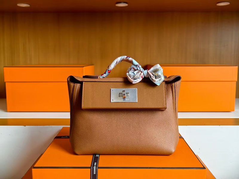 エルメス ヴァン キャトル ミニ HERMES ミニ ヴァンキャトル ゴールド エバーカラー/スイフト シルバー金具 2627756 エルメス 新作バッグ - 画像 (6)