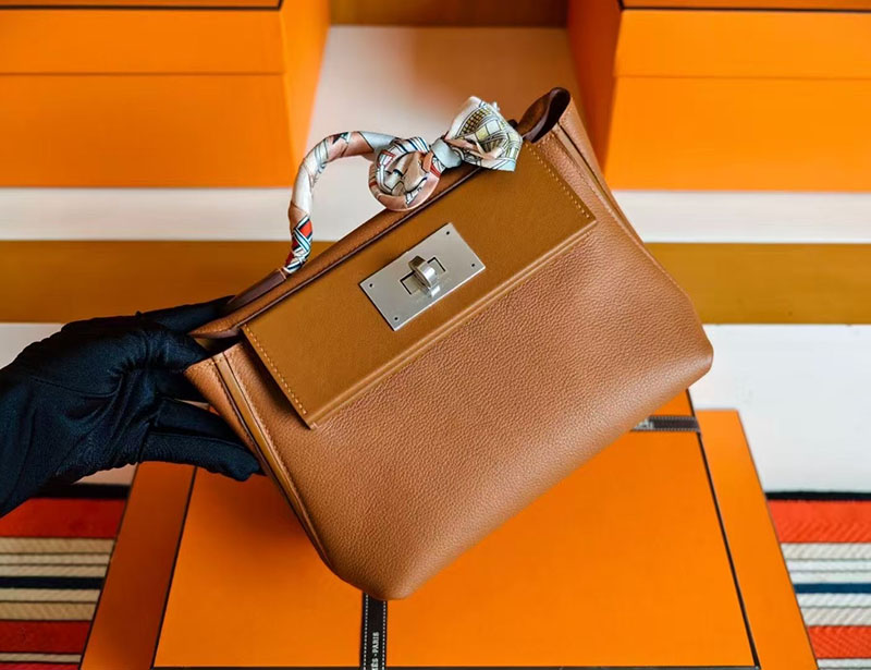 エルメス ヴァン キャトル ミニ HERMES ミニ ヴァンキャトル ゴールド エバーカラー/スイフト シルバー金具 2627756 エルメス 新作バッグ - 画像 (3)