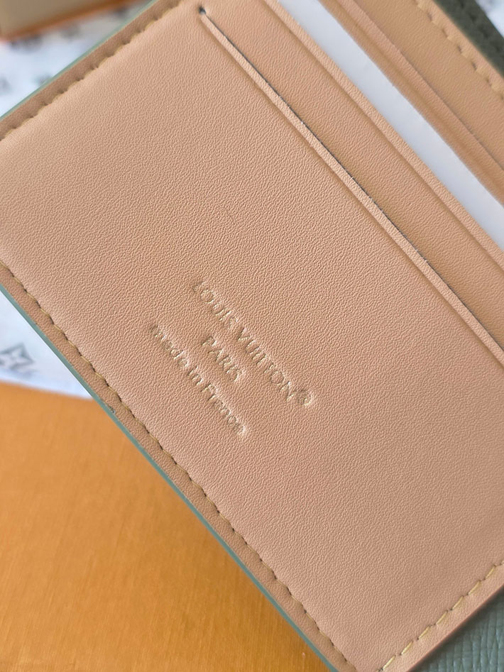 ルイヴィトン販売店舗 財布 メンズ Louis Vuitton ポルトフォイユ・ミュルティプル カーキ M27058 ルイヴィトン 財布 二つ折り メンズ - 画像 (4)