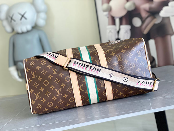 ルイヴィトン販売店舗 バッグ メンズ Louis Vuitton キーポル・バンドリエール 45 モン・モノグラム P01944 ルイヴィトン ボストンバッグ 人気 - 画像 (7)