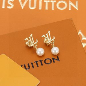 ルイヴィトン ピアス パール