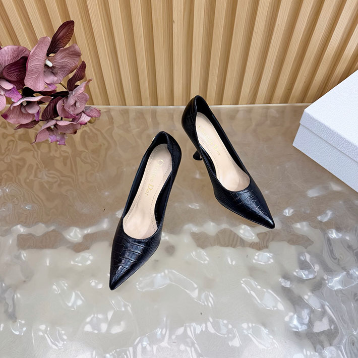 最高級ディオールスーパーコピー Dior パンプス 靴 レザー パテントレザー レディース 2628299 Dior スリングバックパンプス - 画像 (4)