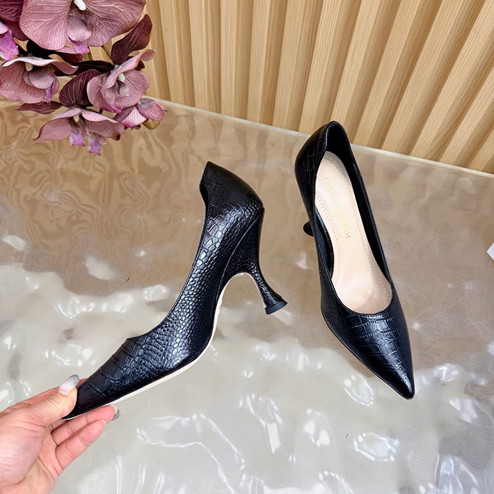 最高級ディオールスーパーコピー Dior パンプス 靴 レザー パテントレザー レディース 2628299 Dior スリングバックパンプス - 画像 (3)