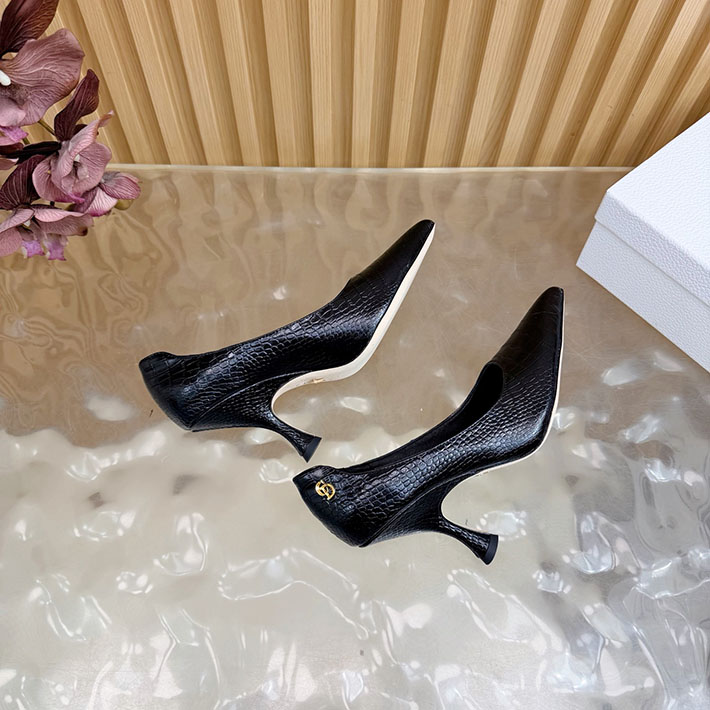 最高級ディオールスーパーコピー Dior パンプス 靴 レザー パテントレザー レディース 2628299 Dior スリングバックパンプス - 画像 (2)