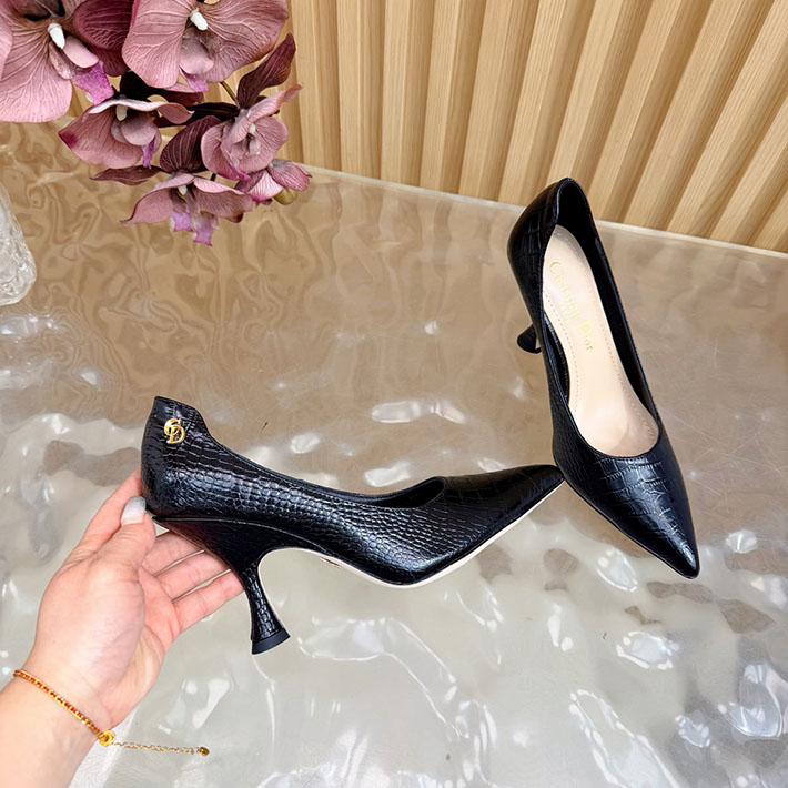 最高級ディオールスーパーコピー Dior パンプス 靴 レザー パテントレザー レディース 2628299 Dior スリングバックパンプス - 画像 (12)