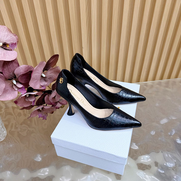 最高級ディオールスーパーコピー Dior パンプス 靴 レザー パテントレザー レディース 2628299 Dior スリングバックパンプス - 画像 (10)
