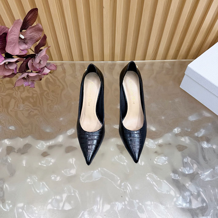最高級ディオールスーパーコピー Dior パンプス 靴 レザー パテントレザー レディース 2628299 Dior スリングバックパンプス - 画像 (6)