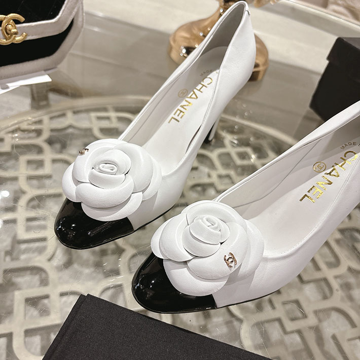最高級シャネルスーパーコピー CHANEL 85mm 26ss パンプス ヒール 2026春夏新作 2628349 シャネル パンプス 白 - 画像 (8)