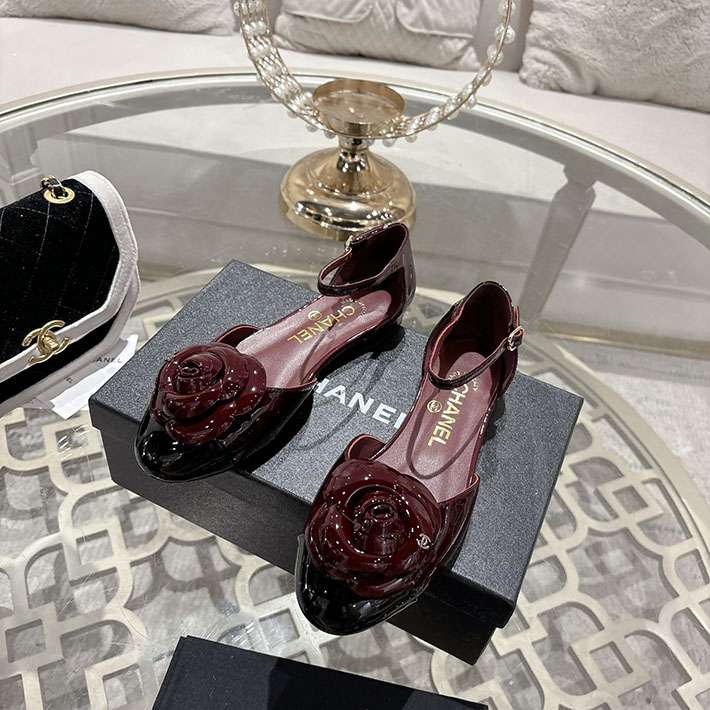 最高級シャネルスーパーコピー CHANEL 25mm カメリア ポインテッドトゥ サンダル ベルベット 2628366 サンダル ブランド レディース 20代 - 画像 (8)