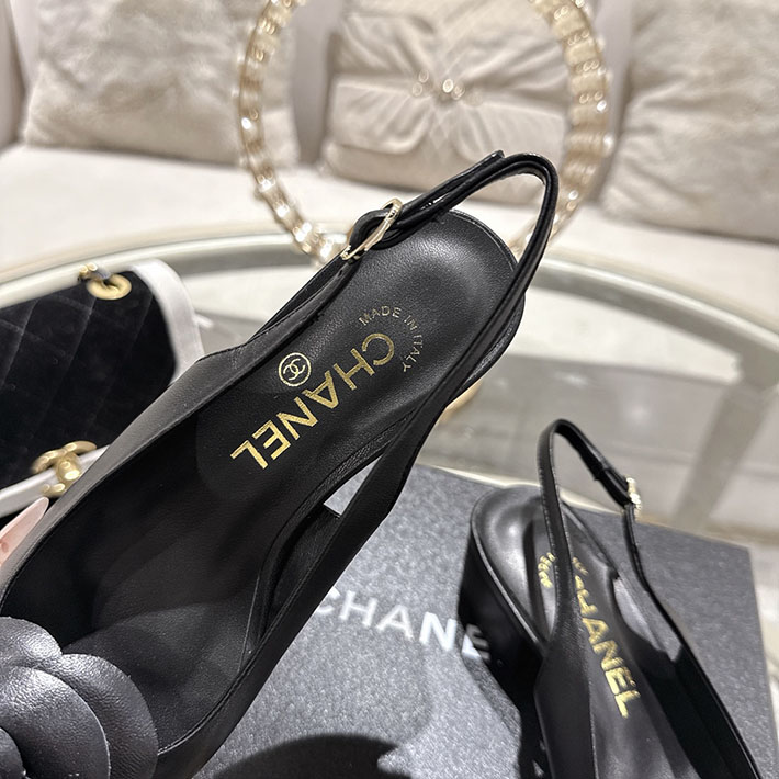 最高級シャネルスーパーコピー CHANEL 45mm カメリア ポインテッドトゥ サンダル ベルベット 2628367 サンダル レディース 人気 40代 - 画像 (5)