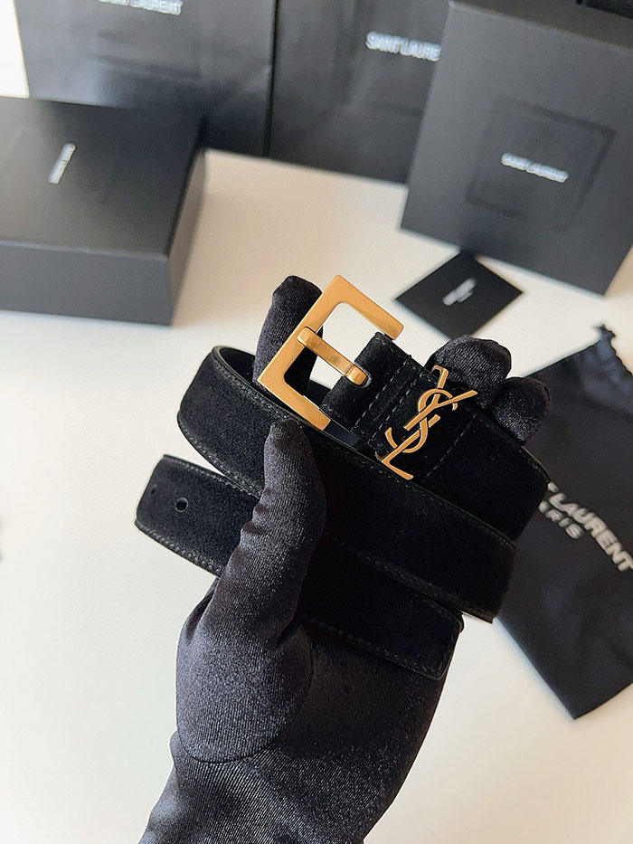 最高級サンローランスーパーコピー YSL モノグラム ナローベルト レディース レザー 26210380 サン ローラン ベルト レディース - 画像 (4)