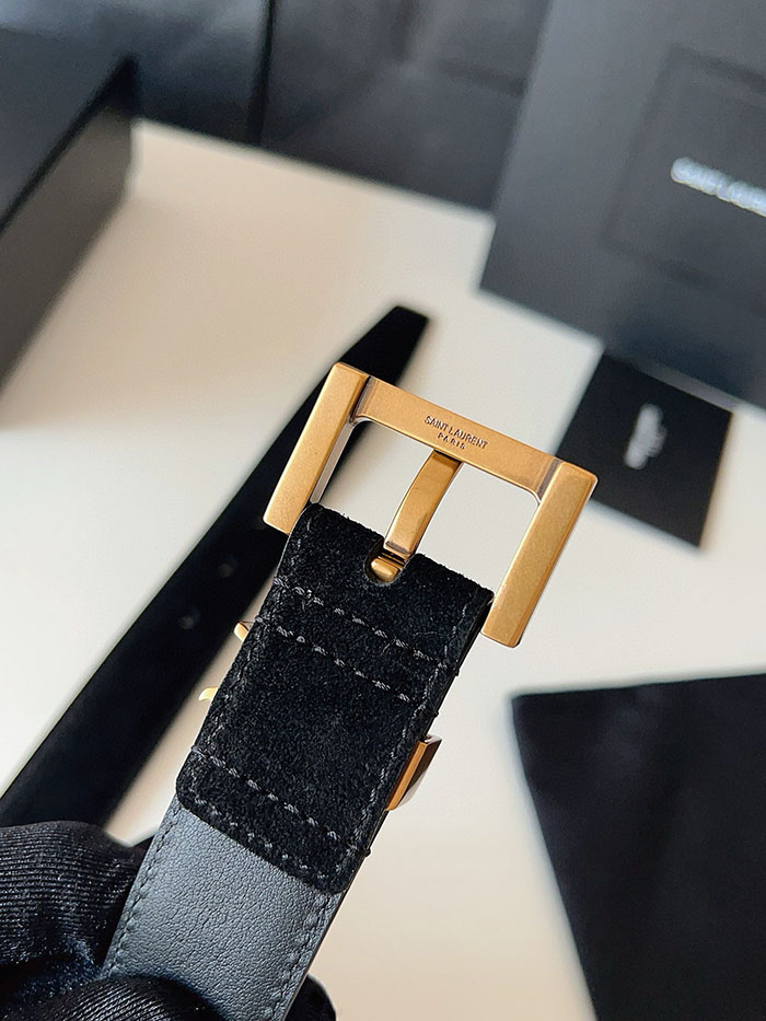 最高級サンローランスーパーコピー YSL モノグラム ナローベルト レディース レザー 26210380 サン ローラン ベルト レディース - 画像 (2)
