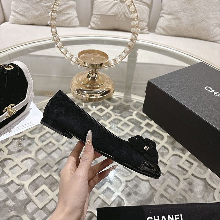 最高級シャネルスーパーコピー CHANEL 45mm 大人気バレリーナ フラットシューズ ブラック 2628391 シャネル パンプス バレリーナ - 画像 (8)