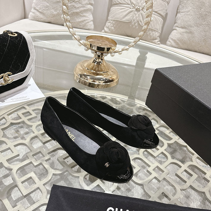 最高級シャネルスーパーコピー CHANEL 45mm 大人気バレリーナ フラットシューズ ブラック 2628391 シャネル パンプス バレリーナ - 画像 (7)