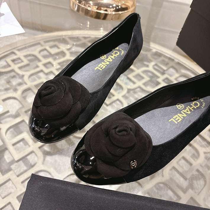 最高級シャネルスーパーコピー CHANEL 45mm 大人気バレリーナ フラットシューズ ブラック 2628391 シャネル パンプス バレリーナ - 画像 (6)