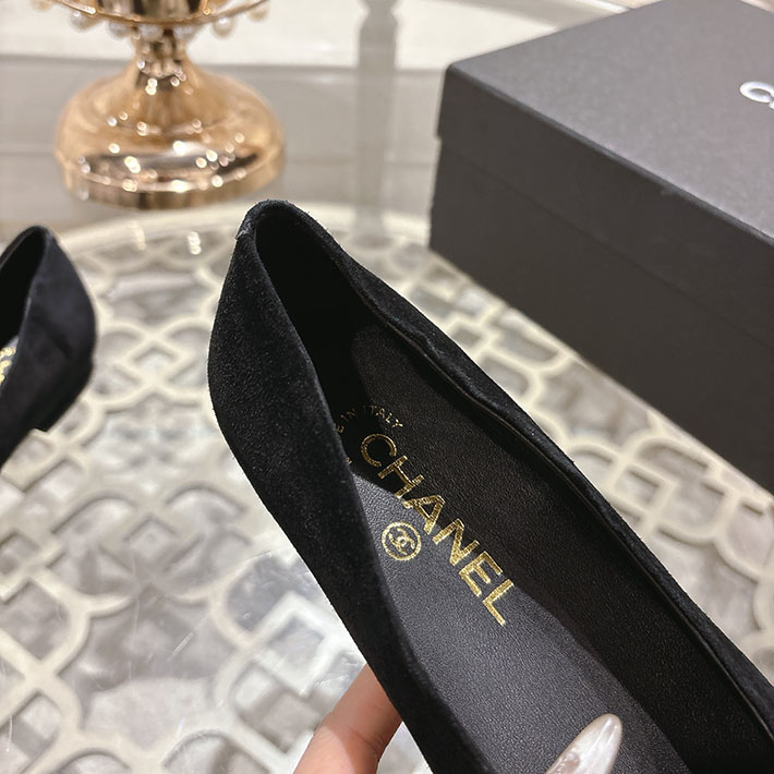 最高級シャネルスーパーコピー CHANEL 45mm 大人気バレリーナ フラットシューズ ブラック 2628391 シャネル パンプス バレリーナ - 画像 (5)