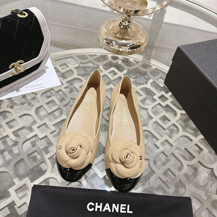 最高級シャネルスーパーコピー CHANEL 45mm 大人気バレリーナ フラットシューズ ベージュ 2628392 シャネル バレリーナ ベージュ - 画像 (4)