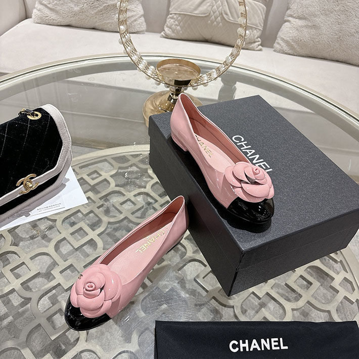 最高級シャネルスーパーコピー CHANEL 45mm 大人気バレリーナ フラットシューズ ピンク 2628395 シャネル バレエ シューズ ピンク - 画像 (8)