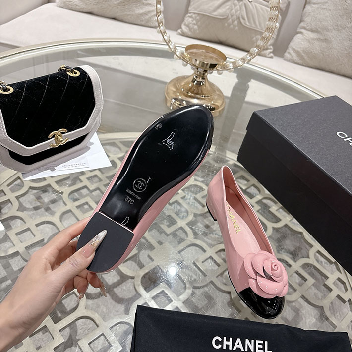 最高級シャネルスーパーコピー CHANEL 45mm 大人気バレリーナ フラットシューズ ピンク 2628395 シャネル バレエ シューズ ピンク - 画像 (5)