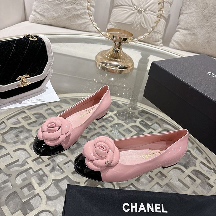 最高級シャネルスーパーコピー CHANEL 45mm 大人気バレリーナ フラットシューズ ピンク 2628395 シャネル バレエ シューズ ピンク - 画像 (2)