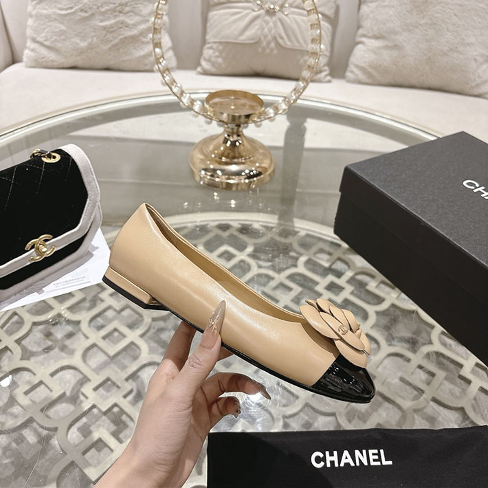 最高級シャネルスーパーコピー CHANEL 45mm 大人気バレリーナ フラットシューズ ベージュ 2628399 シャネル パンプス ベージュ - 画像 (9)