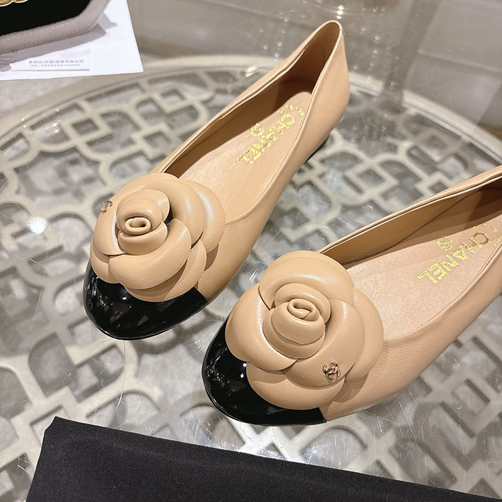 最高級シャネルスーパーコピー CHANEL 45mm 大人気バレリーナ フラットシューズ ベージュ 2628399 シャネル パンプス ベージュ - 画像 (7)