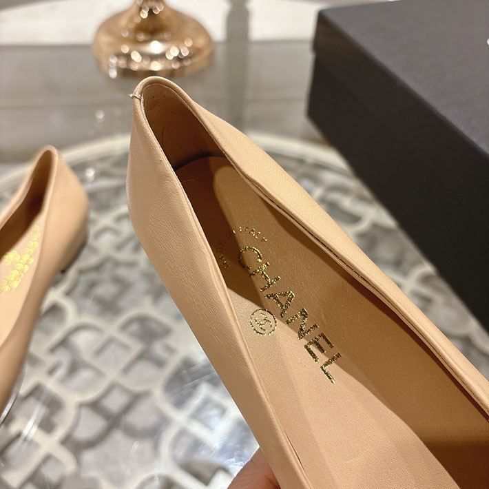 最高級シャネルスーパーコピー CHANEL 45mm 大人気バレリーナ フラットシューズ ベージュ 2628399 シャネル パンプス ベージュ - 画像 (6)