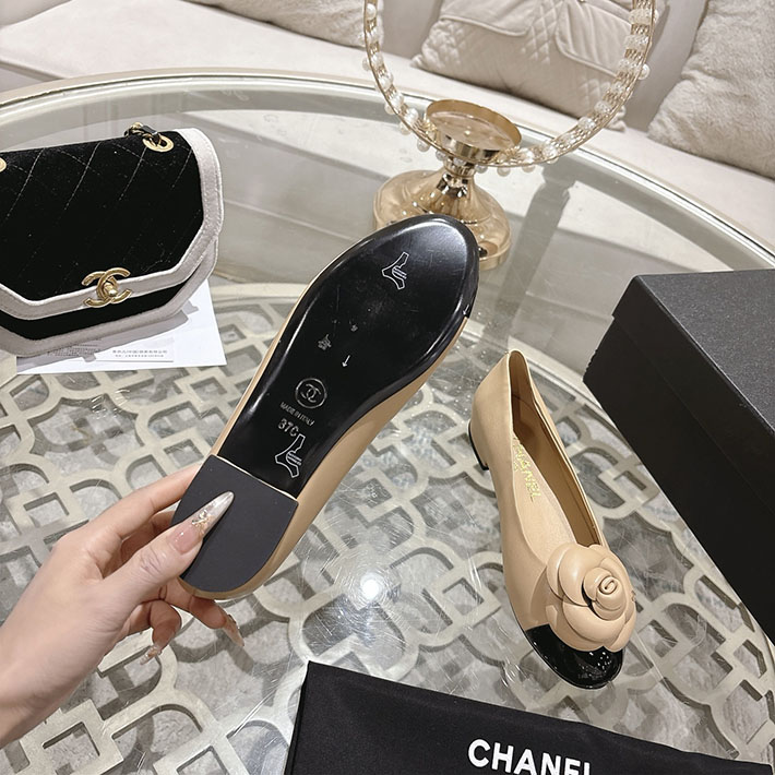 最高級シャネルスーパーコピー CHANEL 45mm 大人気バレリーナ フラットシューズ ベージュ 2628399 シャネル パンプス ベージュ - 画像 (5)