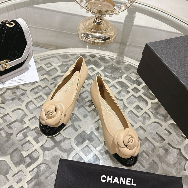 最高級シャネルスーパーコピー CHANEL 45mm 大人気バレリーナ フラットシューズ ベージュ 2628399 シャネル パンプス ベージュ - 画像 (3)