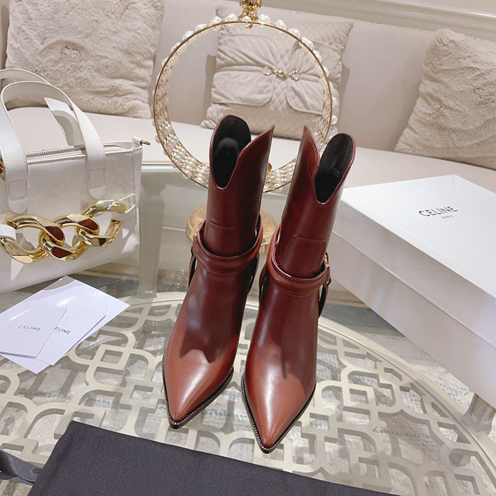 最高級セリーヌスーパーコピー CELINE TRIOMPHE チャーム ヴェルヌーイ トハーネス ローブーツ 2628402 セリーヌ ブーツ アウトレット - 画像 (3)