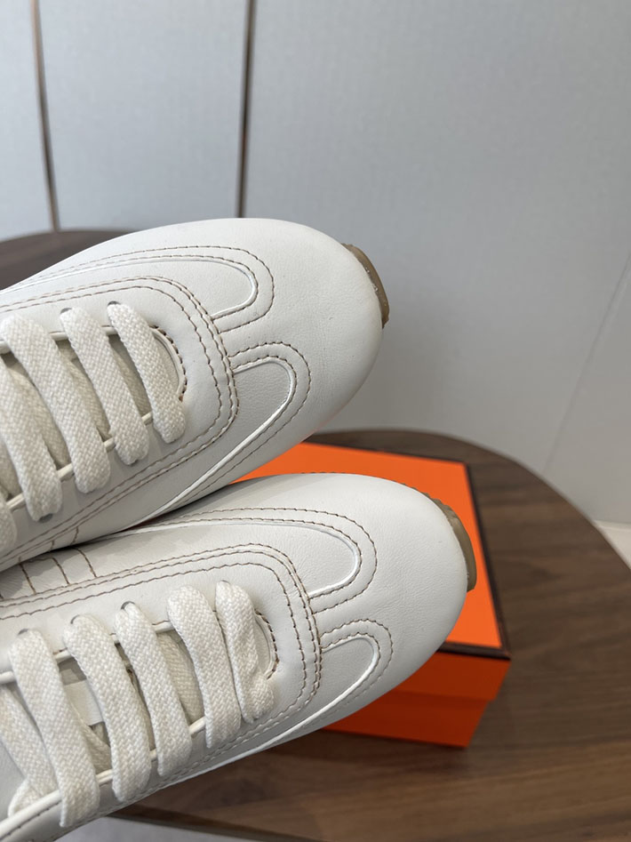メンズ・レディース兼用 エルメス HERMES Match sneaker スニーカー マッチ ホワイト 2628432 エルメス 靴 メンズ - 画像 (9)