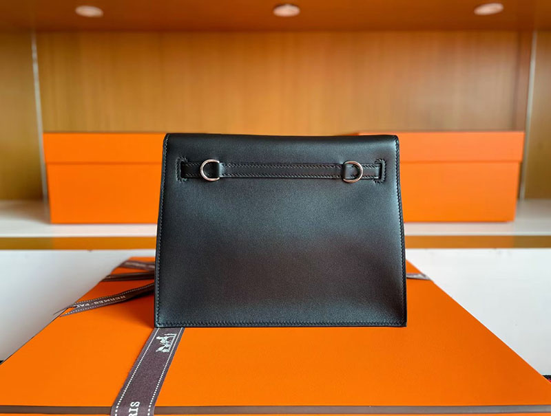 エルメス ケリーダンス HERMES ケリーダンス2 黒 ブラック スイフト シルバー金具 2627818 エルメス 新作バッグ - 画像 (2)