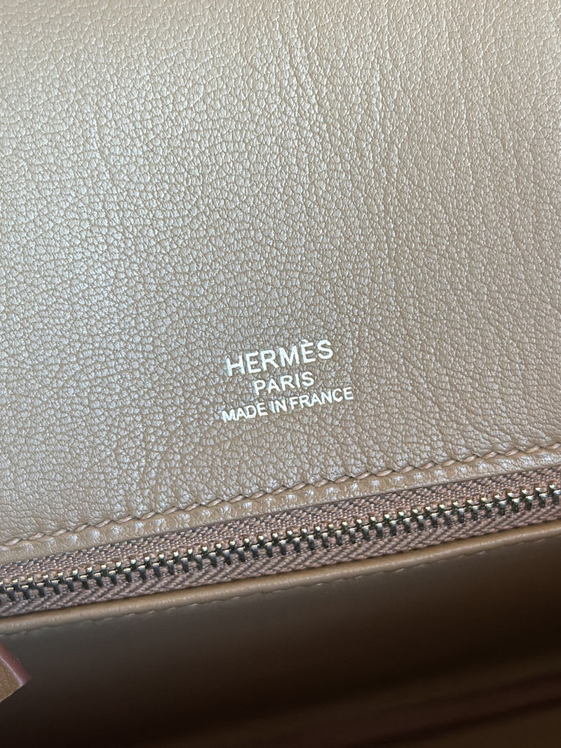 バーキン25 エトゥープ HERMES バーキン25 エトゥープ スイフト ヴォー・グリズリー シルバー金具 2627844 エルメス 新作バッグ - 画像 (11)