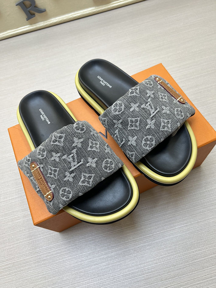 メンズ・レディース兼用 ルイヴィトン サンダル Louis Vuitton x TM プールピロー ミュール 2629016 ヴィトン 靴 レディース - 画像 (9)
