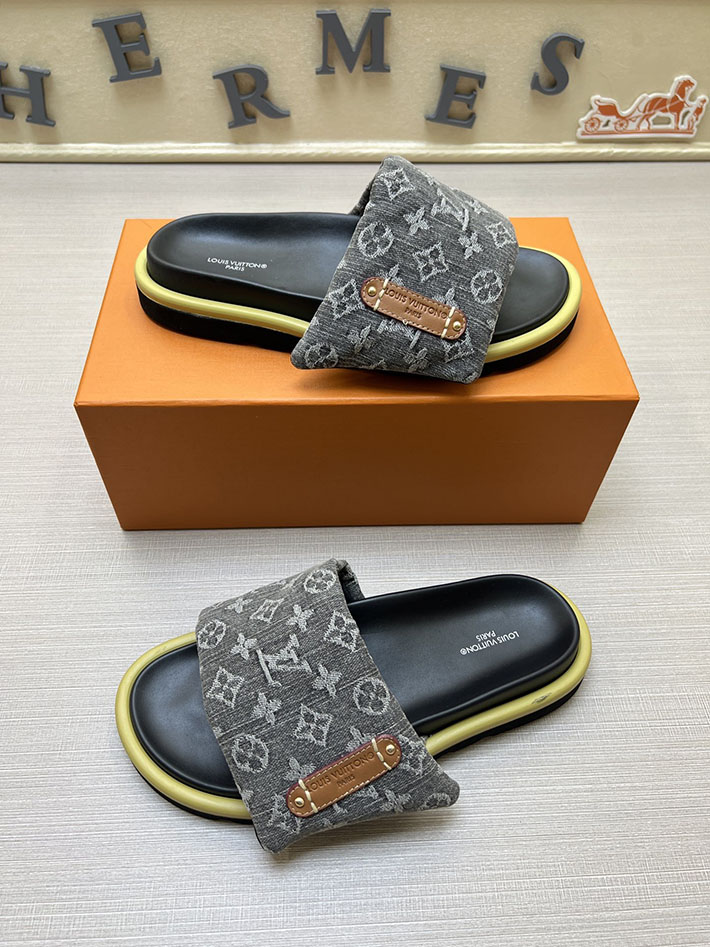 メンズ・レディース兼用 ルイヴィトン サンダル Louis Vuitton x TM プールピロー ミュール 2629016 ヴィトン 靴 レディース - 画像 (8)