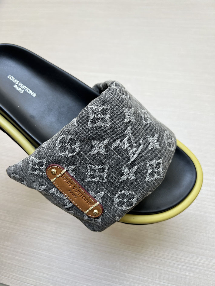 メンズ・レディース兼用 ルイヴィトン サンダル Louis Vuitton x TM プールピロー ミュール 2629016 ヴィトン 靴 レディース - 画像 (7)