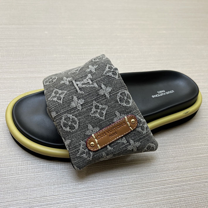 メンズ・レディース兼用 ルイヴィトン サンダル Louis Vuitton x TM プールピロー ミュール 2629016 ヴィトン 靴 レディース - 画像 (5)