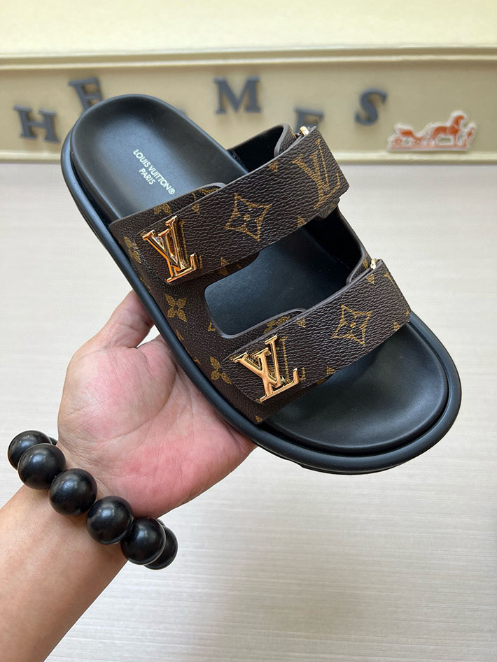メンズ・レディース兼用 ルイヴィトン LV ボンディア ミュール サンダル キャットグラム 靴 2629028 ルイヴィトン 靴 新作 - 画像 (3)