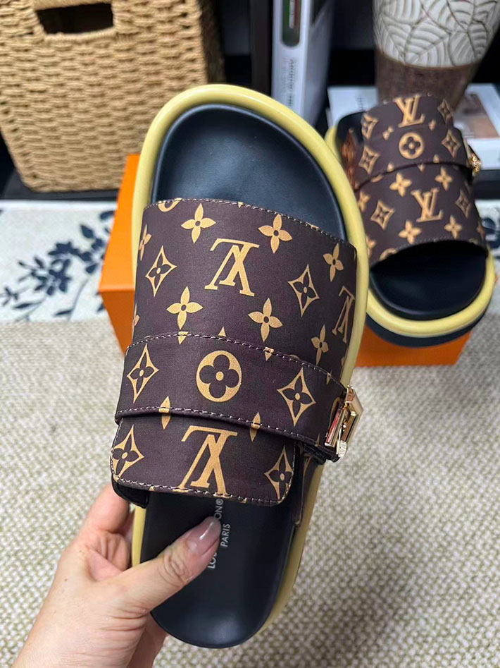 ンズ・レディース兼用 ルイヴィトン LV イージー ミュール サンダル ウォーターフロント 2629059 メンズサンダル 人気ブランド - 画像 (5)