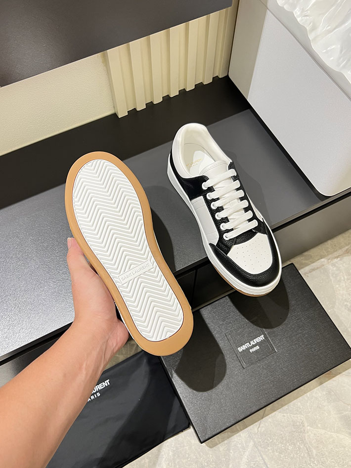 最高級サンローランスーパーコピー Saint Laurent SL/61 ロートップ スニーカー LOW-TOP SNEAKERS 2629108 スニーカー メンズ おしゃれ 大人 - 画像 (5)